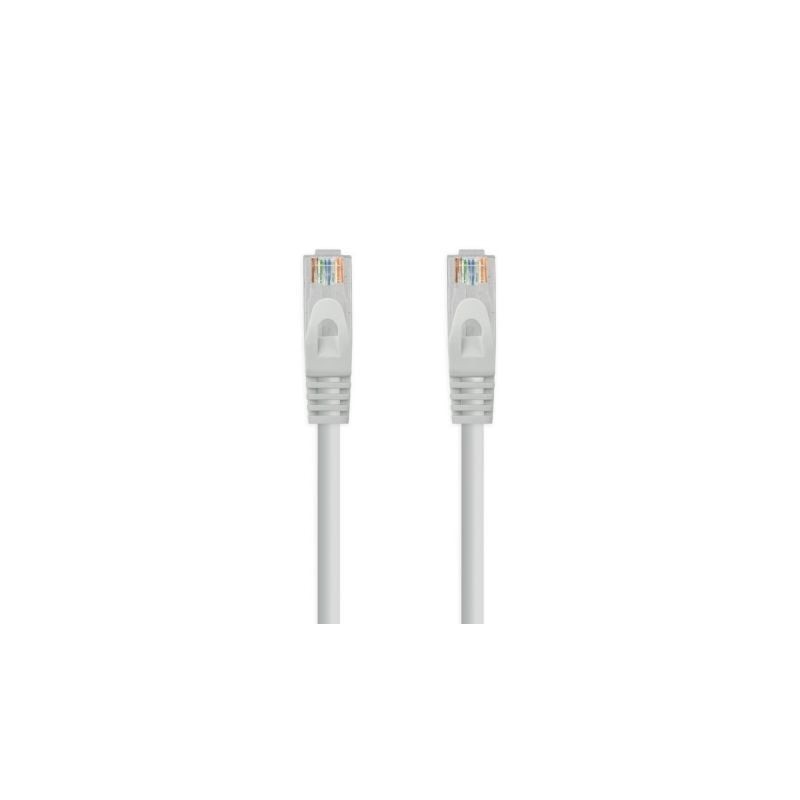 Cable de Red RJ45 UTP Nanocable 10-20-1801 Cat-6A- 1m- Gris