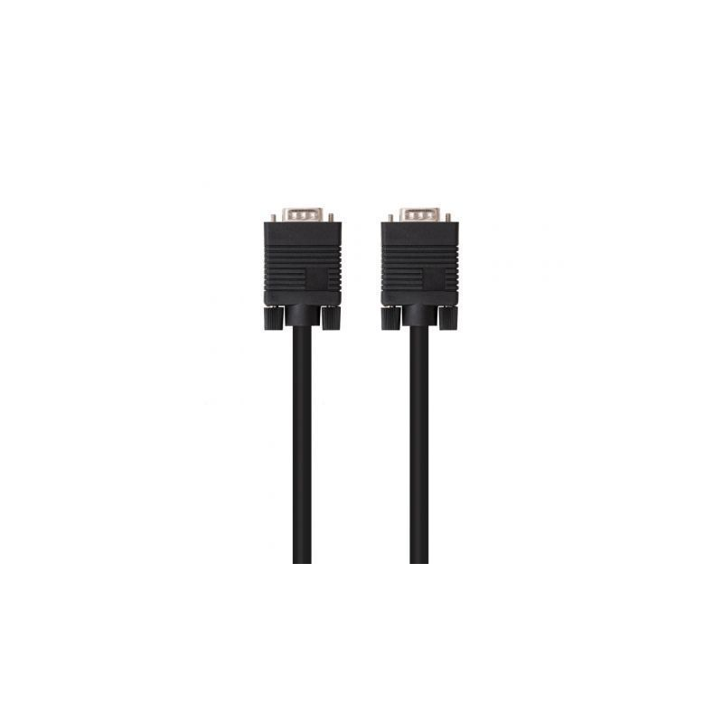 Cable SVGA Nanocable 10-15-1302- VGA Macho - VGA Macho- 1-8m- Negro