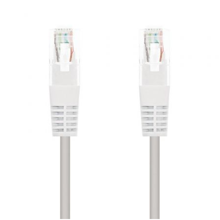 Cable de Red RJ45 UTP Nanocable 10-20-0110-W Cat-5- 10m- Blanco