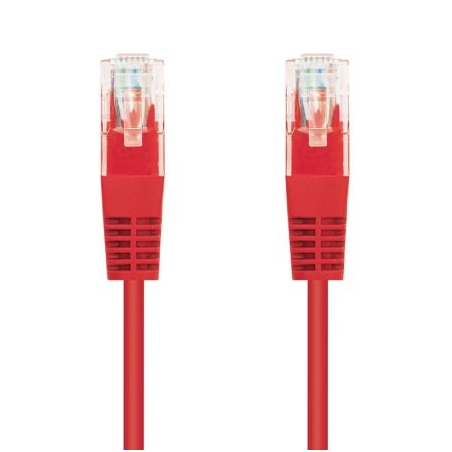 Cable de Red RJ45 UTP Nanocable 10-20-0402-R Cat-6- 2m- Rojo