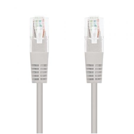 CABLE RED UTP CAT6 RJ45 NANOCABLE 10M GRIS