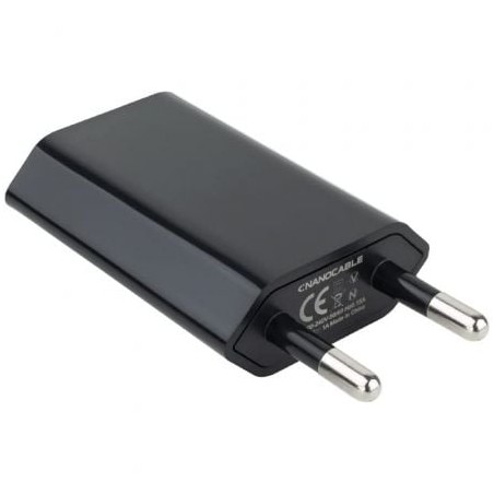 Cargador de Pared Nanocable 10-10-2002- 1xUSB- 5W