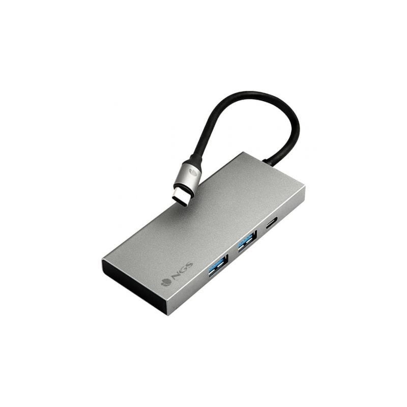 Docking USB Tipo-C NGS WonderDock4 Pro- 2xUSB- 1xUSB Tipo-C DP- 1xHDMI