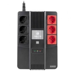 SAI Offline NGS Fortress Bunker- 600VA-360W- 6 Salidas- Formato Bloque