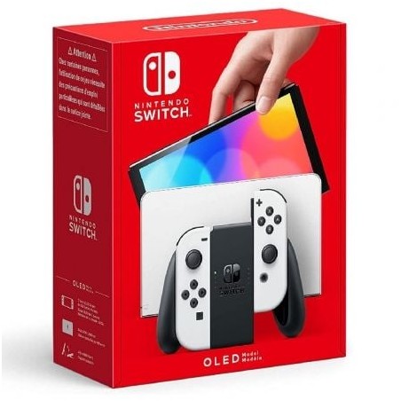 CONSOLA NINTENDO SWITCH OLED BLANCA