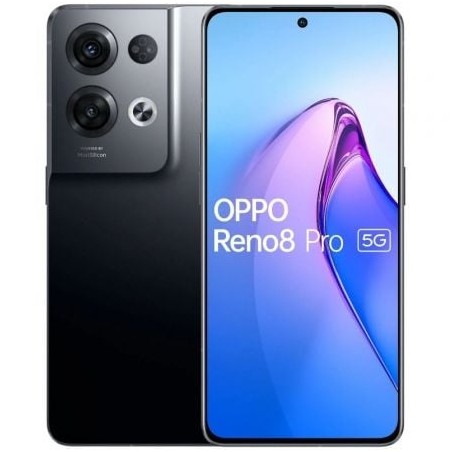 Smartphone Oppo Reno 8 Pro 8GB- 256GB- 6-7"- 5G- Negro Vidriado