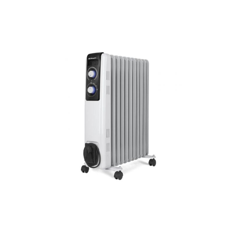 Radiador de Aceite Orbegozo RF 2500A- 3 Potencias- 1000-1500-2500W- 11 Elementos Caloríficos