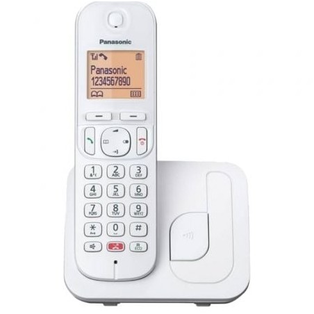 Teléfono Inalámbrico Panasonic KX-TGC250SPW- Blanco