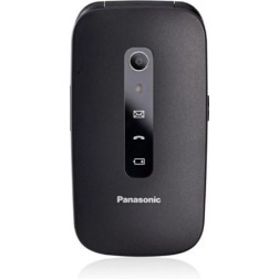 Teléfono Móvil Panasonic KX-TU550 para Personas Mayores- Negro