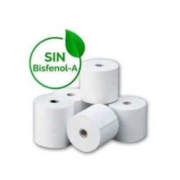 Rollo Papel Térmico Genérico 80x55 8U BPAF- 80 x 55mm- 8 unidades