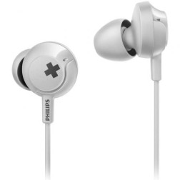 Auriculares Intrauditivos Philips SHE4305WT- con Micrófono- Jack 3-5- Blancos