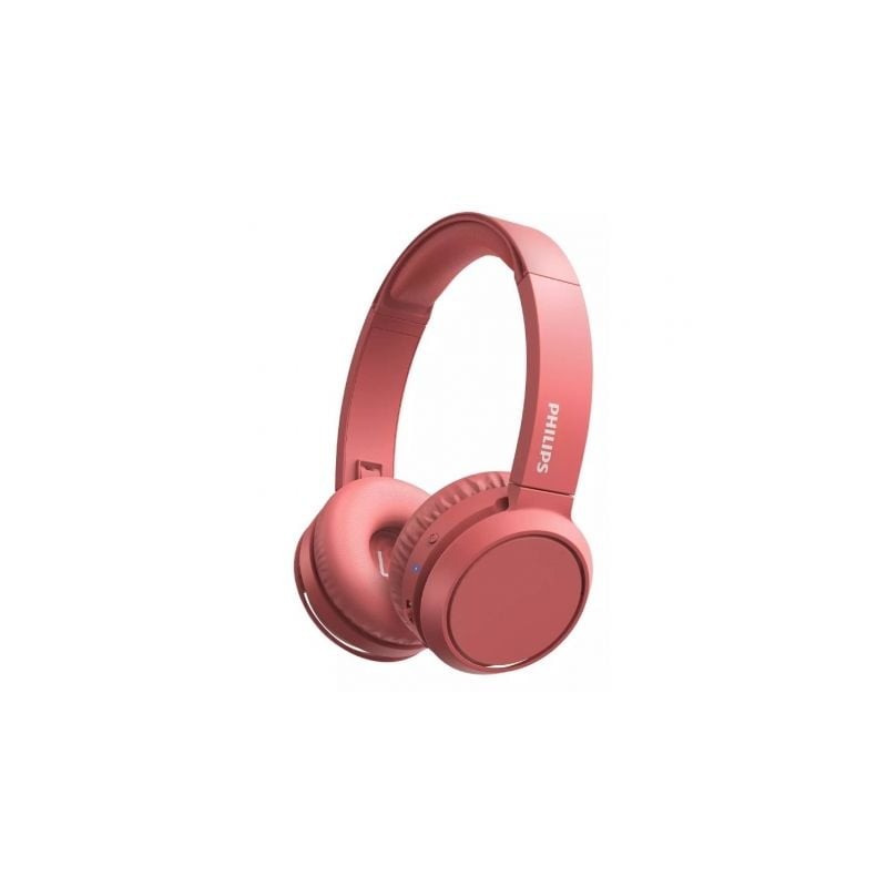 Auriculares Inalámbricos Philips TAH4205- con Micrófono- Bluetooth- Rojos