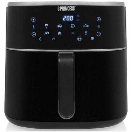 Freidora por Aire - Sin Aceite Princess Digital Aerofryer 182254- 1800W- Capacidad 8L