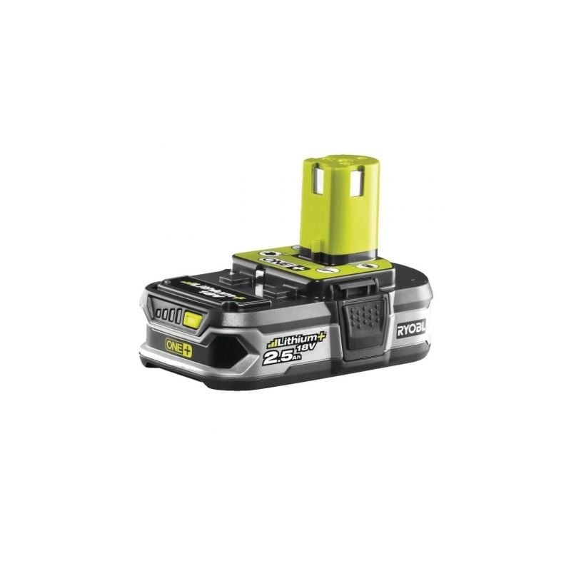 Batería de litio Ryobi ONE+ RB18L25- 18V 2,5Ah- Sin Cargador