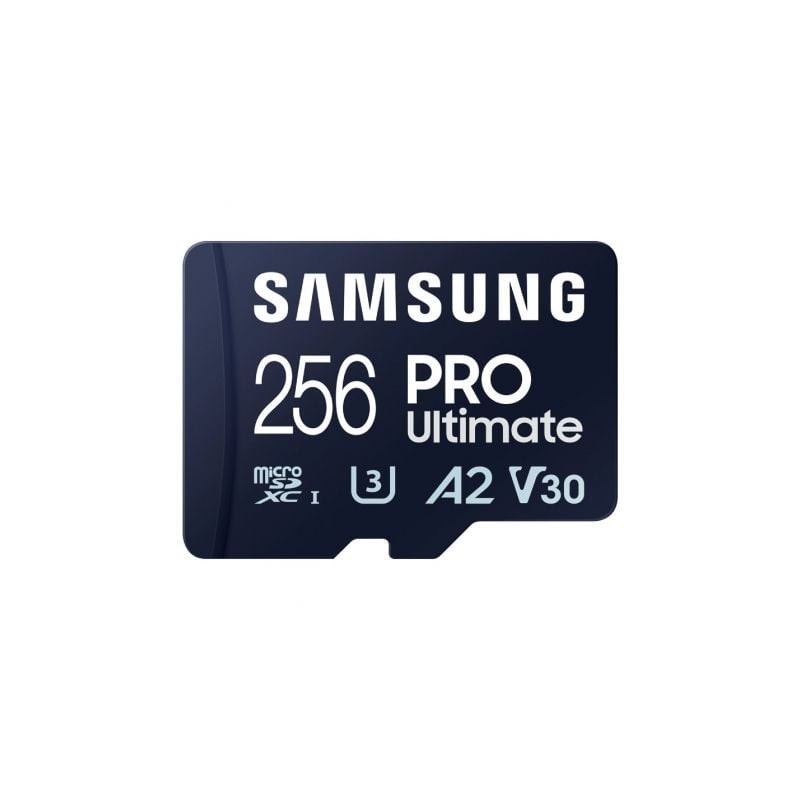 Tarjeta de Memoria Samsung Pro Ultimate 256GB microSD XC con Adaptador- Clase 10- 200MBs