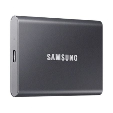 Disco Externo SSD Samsung Portable T7 4TB- USB 3-2- Gris