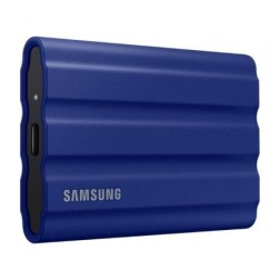 Disco Externo SSD Samsung Portable T7 Shield 1TB- USB 3-2- Azul