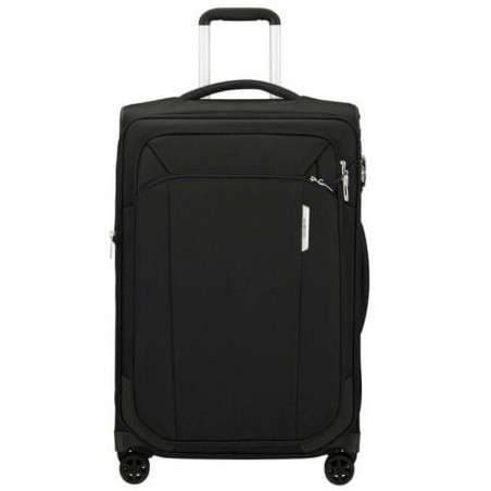 Maleta Mediana Samsonite Respark Expansible 67cm- 66x43x33cm- 4 Ruedas- Negra