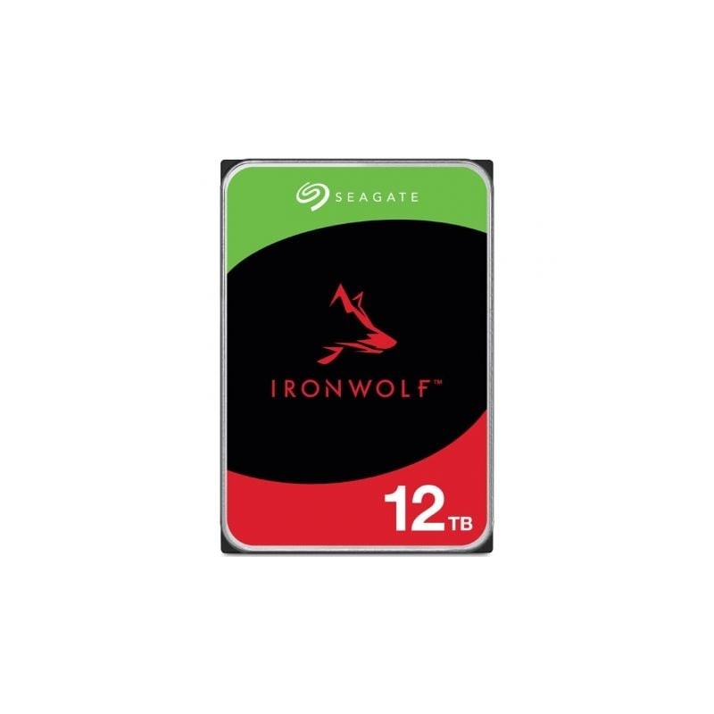 Disco Duro Seagate IronWolf NAS ST12000VN0008 12TB- 3-5"- SATA III- 256MB