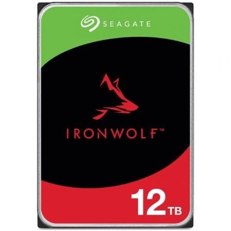 Disco Duro Seagate IronWolf NAS ST12000VN0008 12TB- 3-5"- SATA III- 256MB