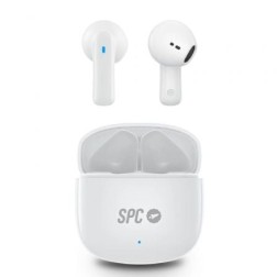 Auriculares Bluetooth SPC Zion 2 Play con estuche de carga- Autonomía 7h- Blancos