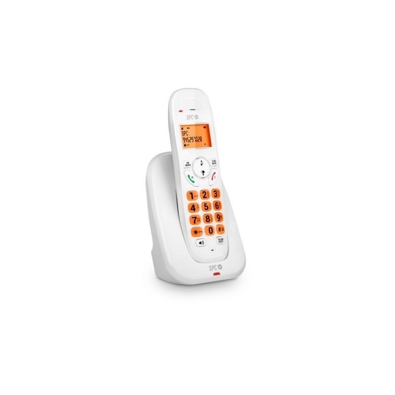 Telefono inalambrico spc kairo blanco pantalla