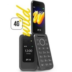 Teléfono Móvil SPC WILD para Personas Mayores- 4G- Negro