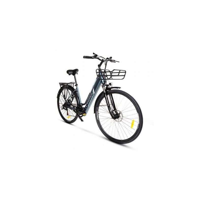 Bicicleta Eléctrica SmartGyro Ebike Sunset Titanium- Motor 250W- Ruedas 27-5"- Titanium