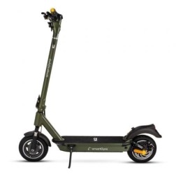 Patinete Eléctrico SmartGyro K2 Army Certificado- Motor 800W- Ruedas 10"- 25km-h -Autonomía 50km- Verde