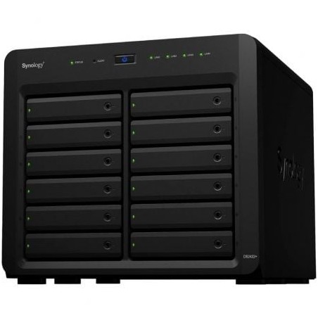 NAS Synology Diskstation DS2422+- 12 Bahías 3-5"- 2-5"- 4GB DDR4- Formato Torre