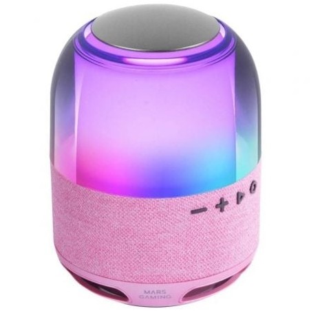 Altavoz con Bluetooth Mars Gaming MS-FLOW- 15W- 1-0- Rosa