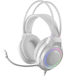 Auriculares Gaming con Micrófono Mars Gaming MH124W- Jack 3-5- Blancos