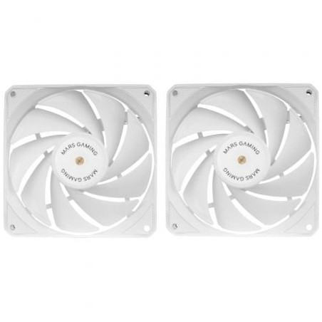 Pack 2 Ventiladores Mars Gaming MF-NCLX2- 12cm