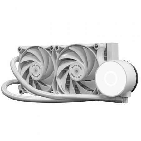 Sistema de Refrigeración Líquida Mars Gaming ML-PRO240W- Blanco