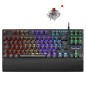 Teclado Gaming Mecánico Mars Gaming MKXTKLRES- Switch Rojo