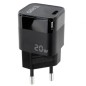 Cargador de Pared TooQ TQWC-PD20- 1xUSB Tipo-C- 20W