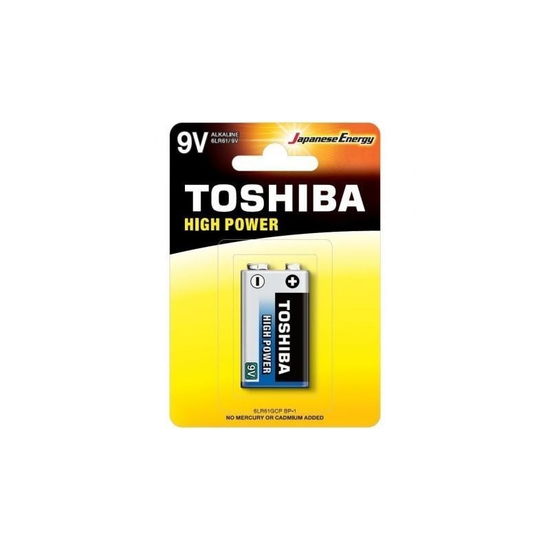 Pila 9V Toshiba 6LR61- 9V- Alcalina