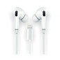 Auriculares Tech One Tech earTECH HOP TEC1202- con Micrófono- Lightning- Blancos