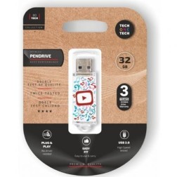 Pendrive 32GB Tech One Tech Video Dream USB 2-0