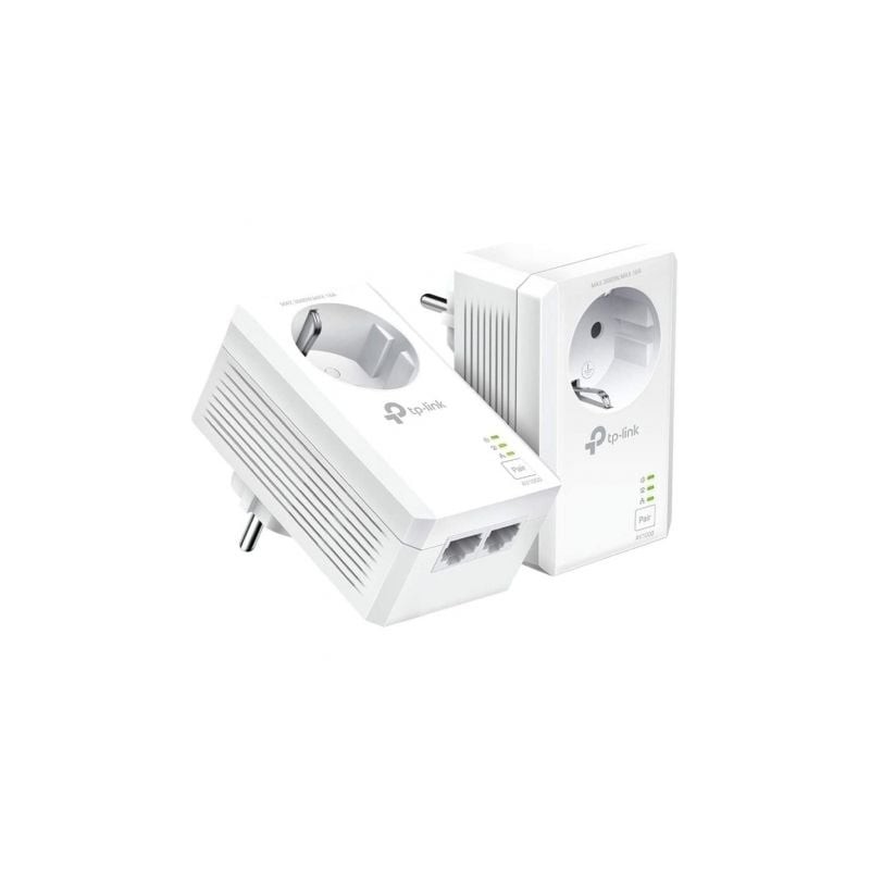 Adaptador Powerline TP-Link TL-PA7027P KIT 1000Mbps- Alcance 300m- Pack de 2