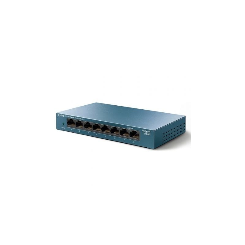 Switch TP-Link LS108G 8 Puertos- RJ-45 10-100-1000