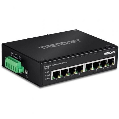 Switch TRENDnet TI-E80 8 Puertos- RJ-45 Gigabit 10-100