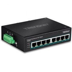 Switch TRENDnet TI-PE80 8 Puertos- RJ-45 Gigabit 10-100 PoE