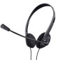 Auriculares Trust Chat Headset 24659- con Micrófono- Jack 3-5- Negros