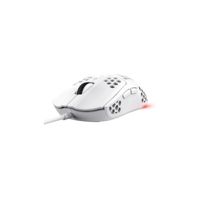 Ratón Gaming Trust Gaming GXT 929W Helox- Hasta 6400 DPI- Blanco