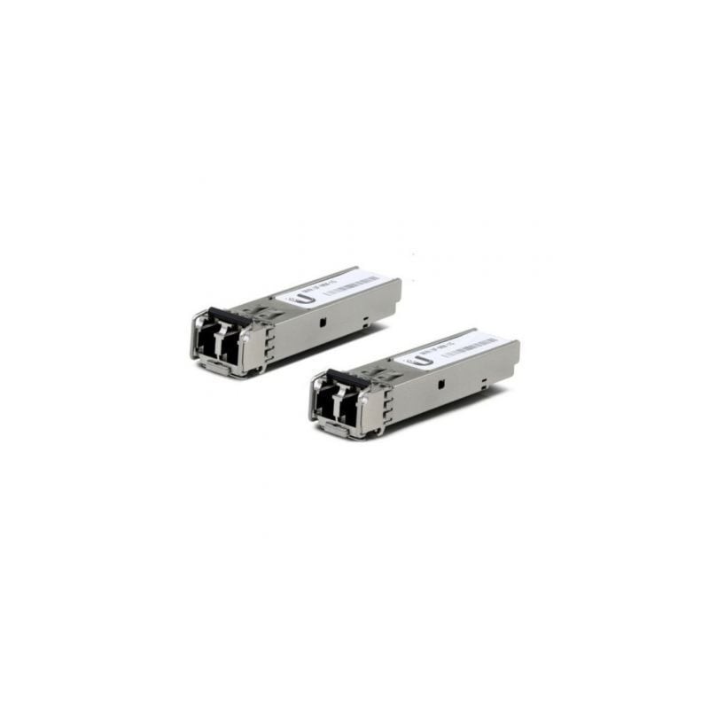 Modulo SFP Transceptor de Fibra Óptica Ubiquiti UACC-OM-MM-10G-D-2- Pack de 2