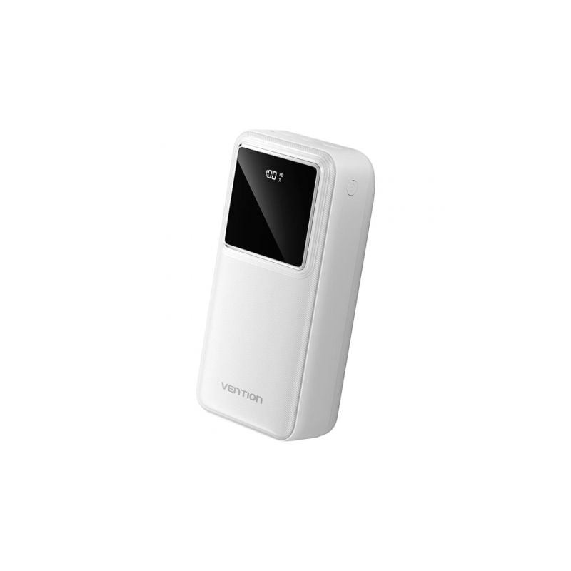 Powerbank 30000mAh Vention FHMW0- 22-5W- Blanca