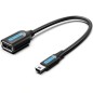 Cable USB 2-0 Vention CCUBB- USB Mini-B Macho - USB Hembra- 480Mbps- 15cm- Negro