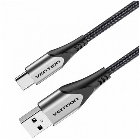 Cable USB 2-0 Tipo-C Vention CODHH- USB Macho - USB Tipo-C Macho- 2m- Gris