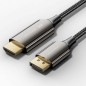 Cable Conversor Vention HFPBAC- DisplayPort Macho - HDMI Macho- 1-8m- Negro